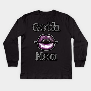 Goth Mom Kids Long Sleeve T-Shirt